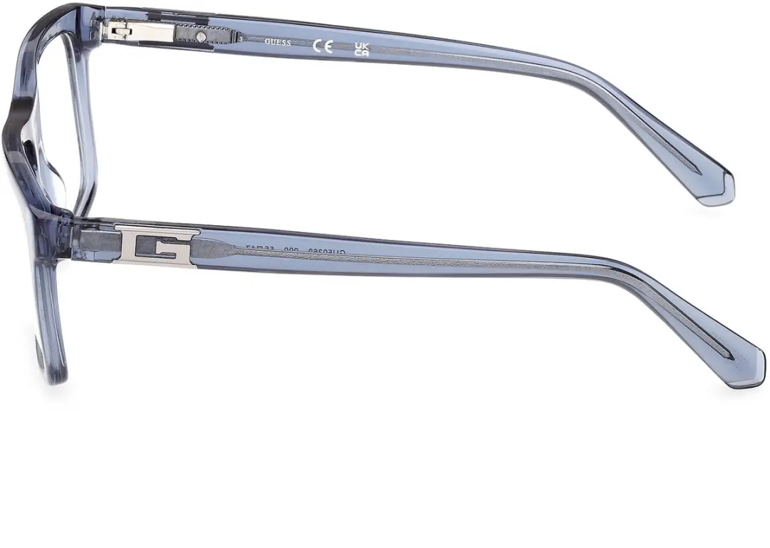 Guess GU50369 Brilmontuur - Shiny Blue - afbeelding 3 van 4