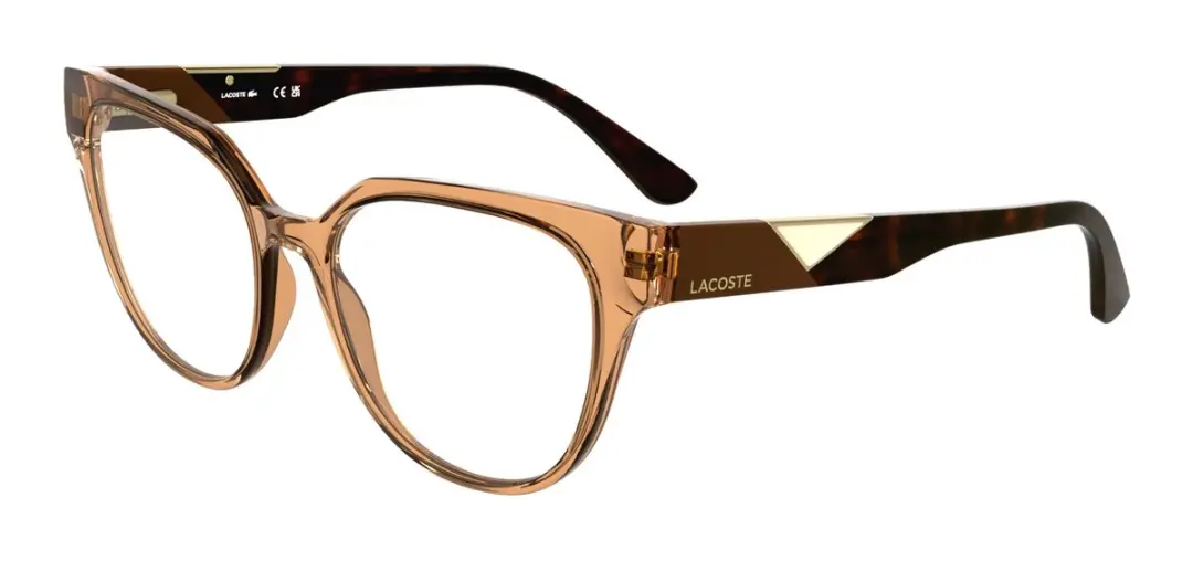 Lacoste L2982 N Transparent Brick Brilmonturen