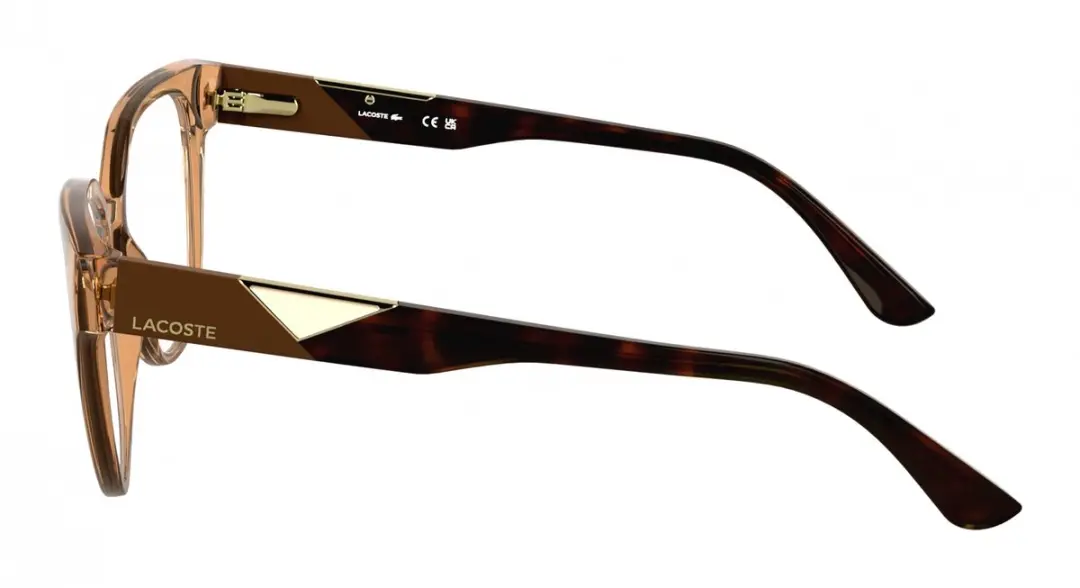 Lacoste L2982 N Transparent Brick Brilmonturen - 54/17/145