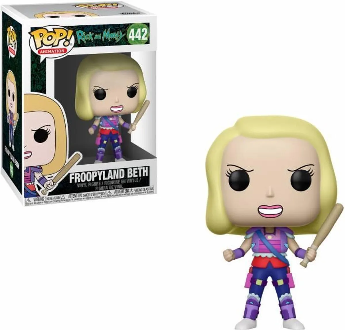 Funko Pop! Animation R&M Froopyland Beth - Verzamelfiguur 35592 - Multi