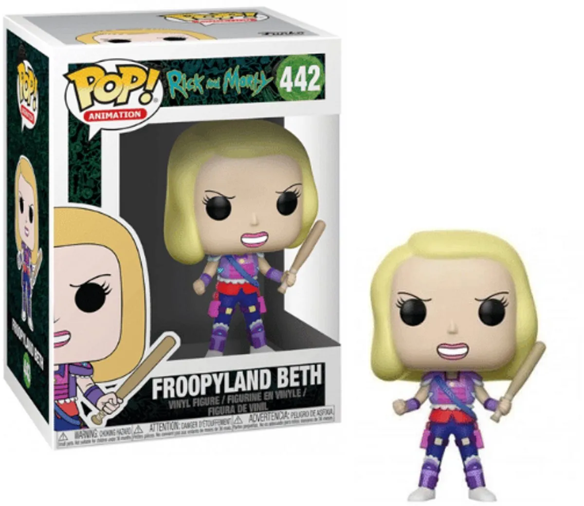 Funko Pop! Animation R&M Froopyland Beth - Verzamelfiguur 35592 - Multi