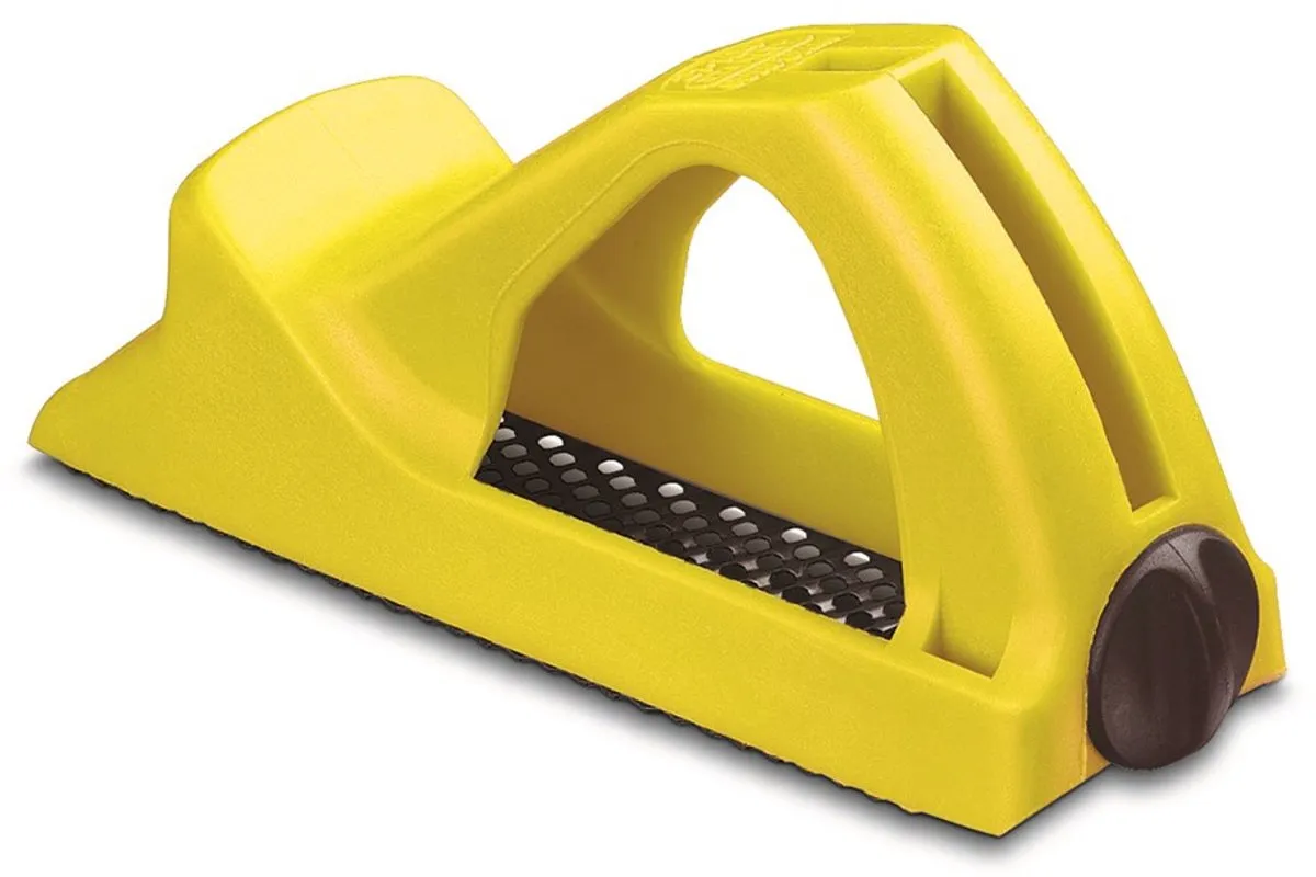 Stanley Surform Blokschaafje Hobby 140mm - Geel