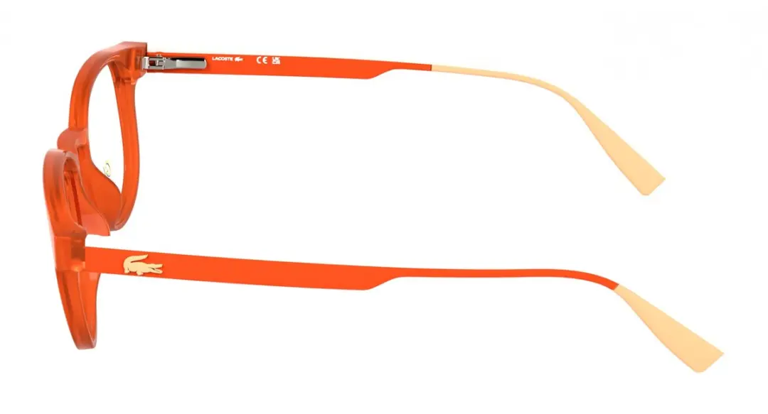 Lacoste L3666 Brilmontuur - Transparent Orange Lumi