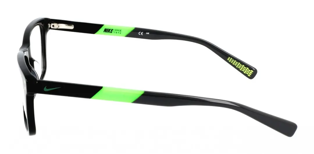 Nike 5538 Brilmontuur - Black/Flash Lime