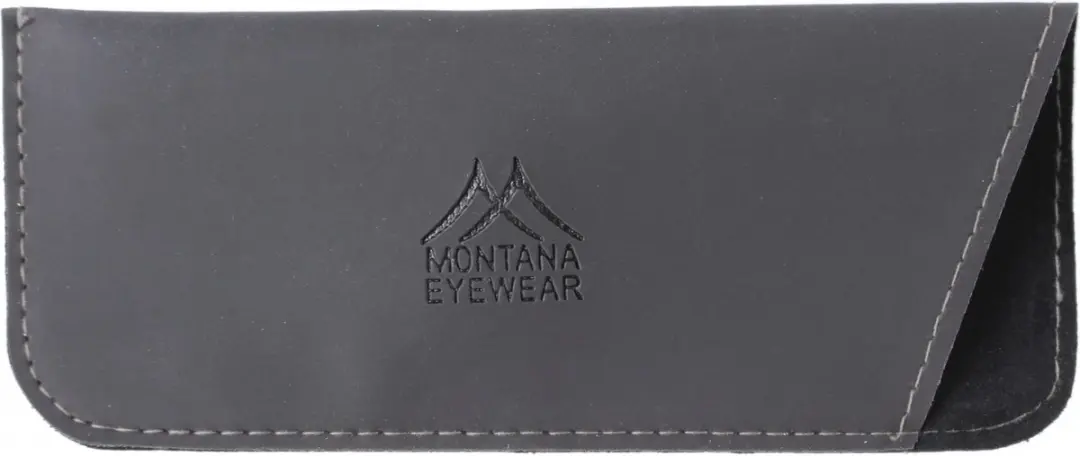 Montana Zonnebril MR73S Unisex Rechthoekig - Sterkte +3.50 - Zwart