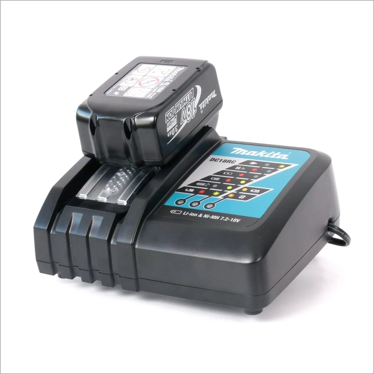 Makita Power Source Kit 18V BL1830B + DC18RC - 3,0Ah