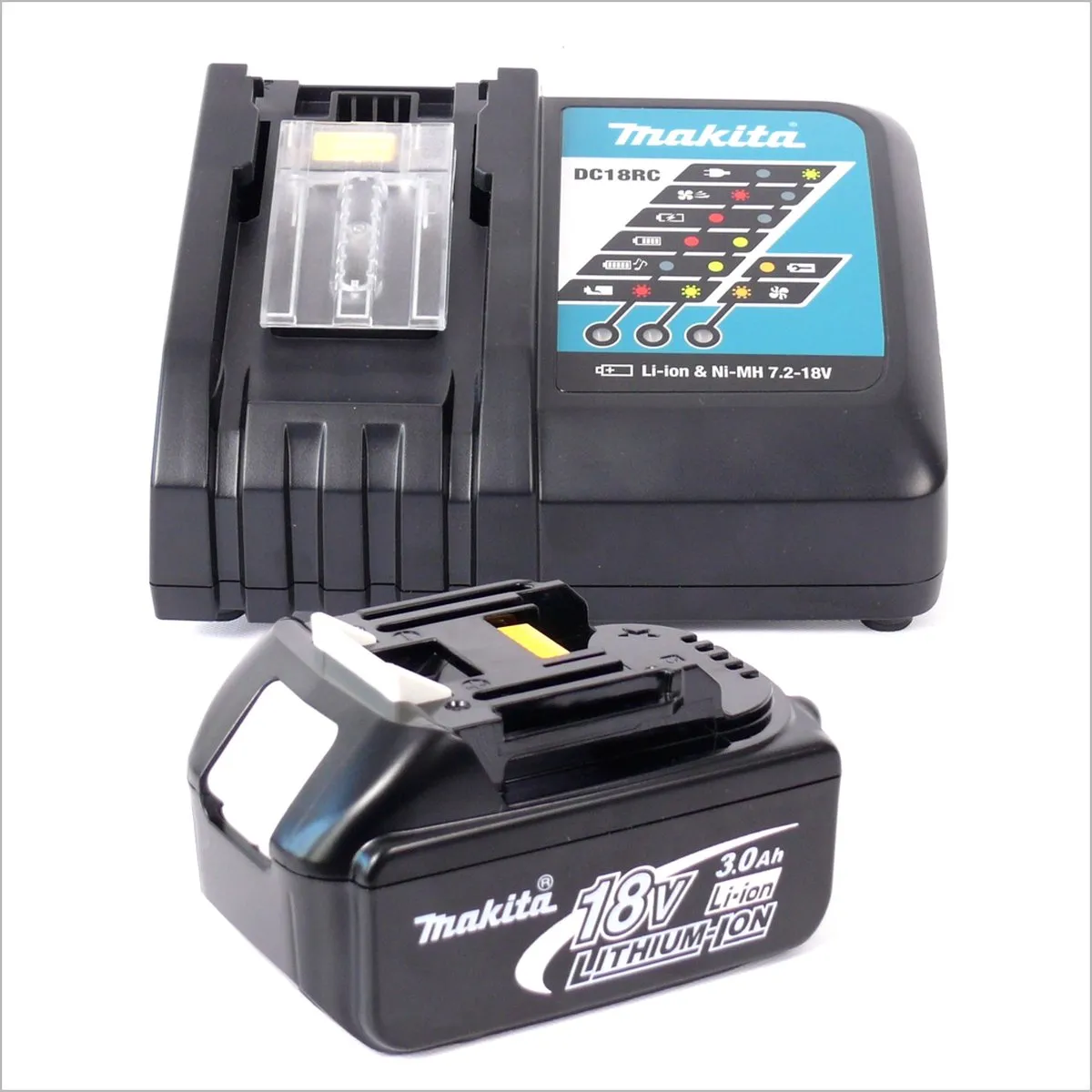 Makita Power Source Kit 18V BL1830B + DC18RC - 3,0Ah