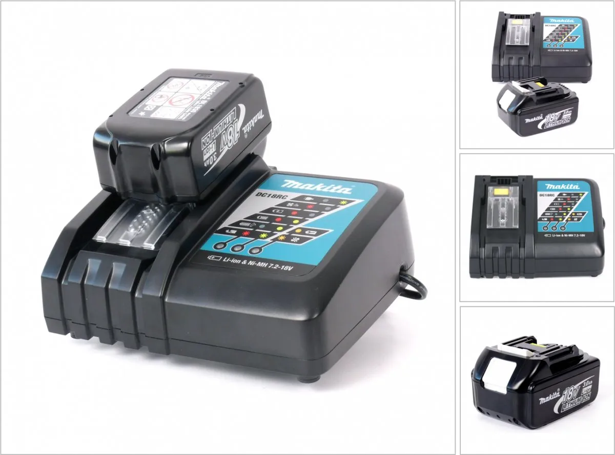 Makita Power Source Kit 18V BL1830B + DC18RC