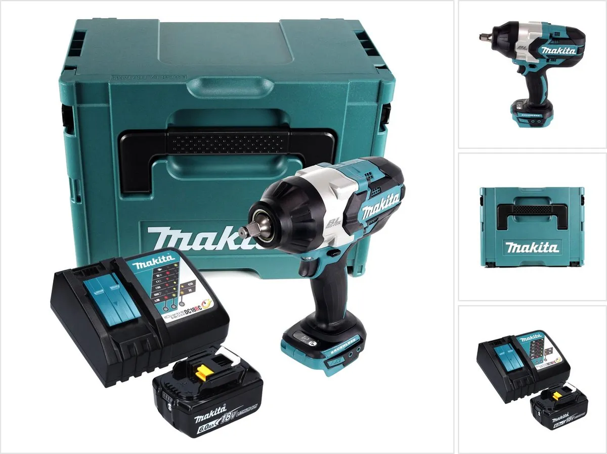 Makita DTW 1002 Slagmoersleutel 18V 1000Nm
