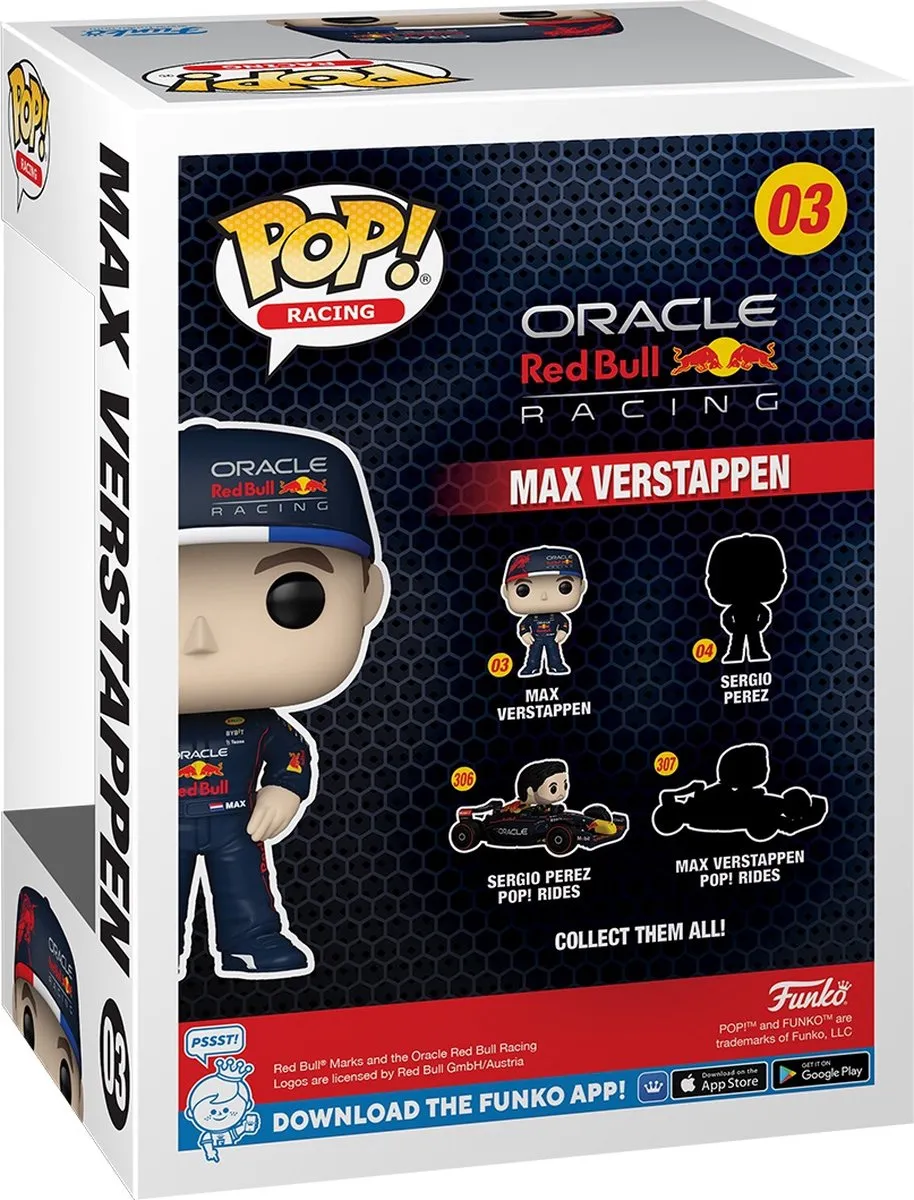 Funko Pop! Formula 1 Max Verstappen - afbeelding 6 van 6
