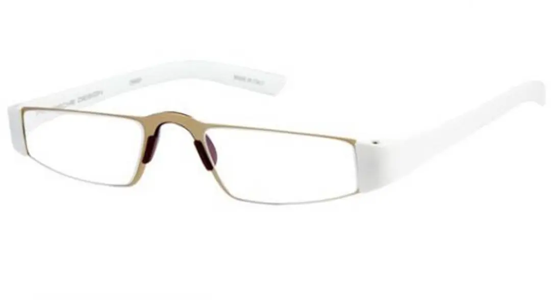 Porsche Design P8801-C-48-K150 Bril op sterkte - Matgoud/Wit