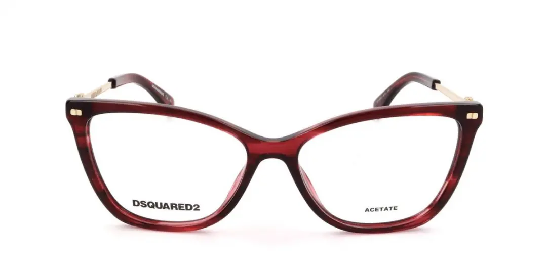 Dsquared2 D2 0068 Brilmontuur - Rood - 55/15/145