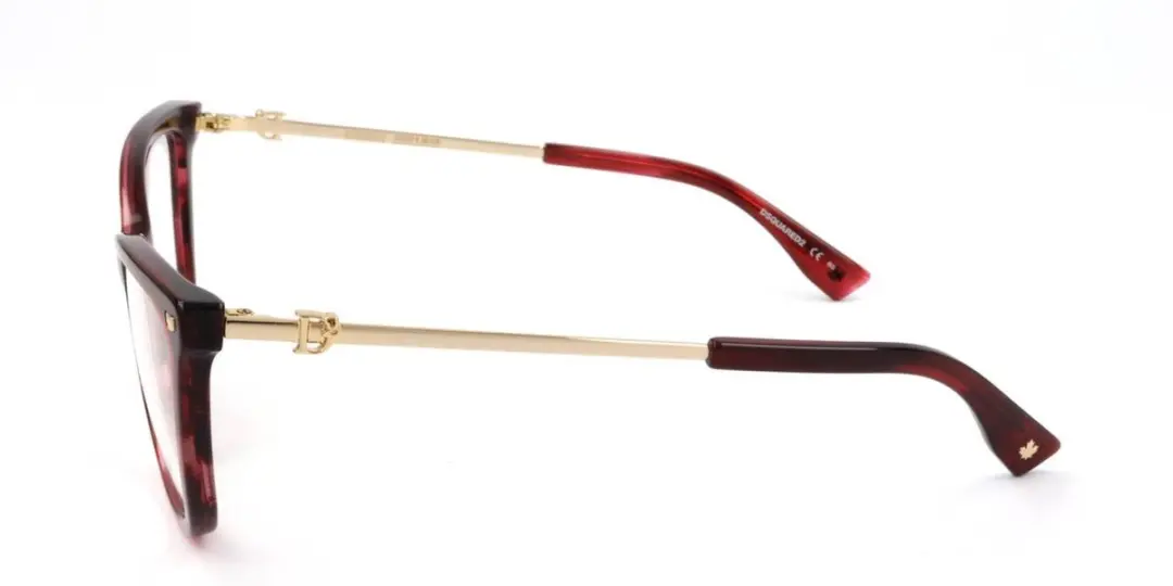 Dsquared2 D2 0068 Brilmontuur - Rood - 55/15/145
