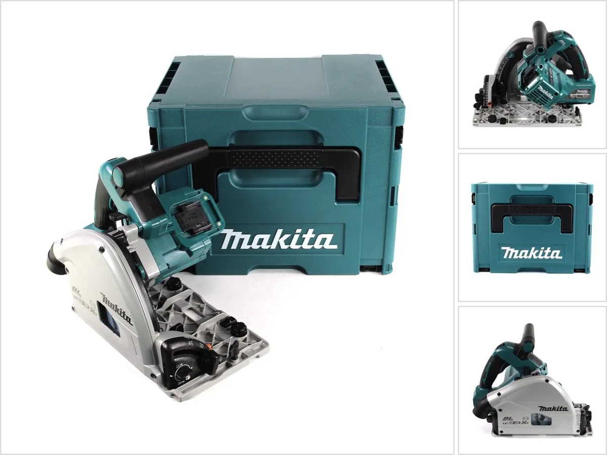 Makita DSP600ZJ Invalcirkelzaag 165mm - 2x18V