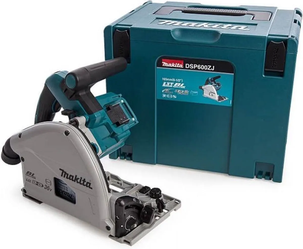 Makita DSP600ZJ Invalcirkelzaag 165mm - 2x18V