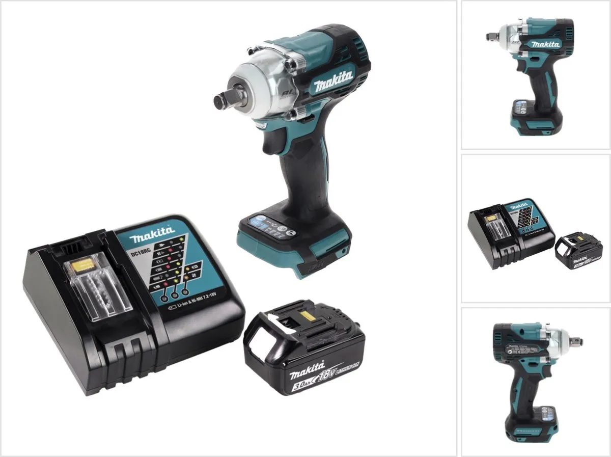Makita DTW 300 RF1 Slagmoersleutel 18V 330Nm