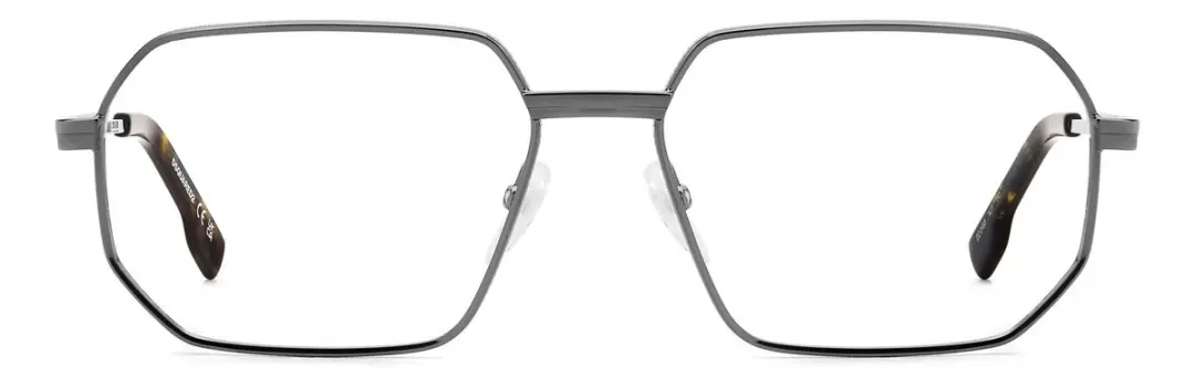 Dsquared2 D2 0158 Brilmontuur - Dark ruthenium