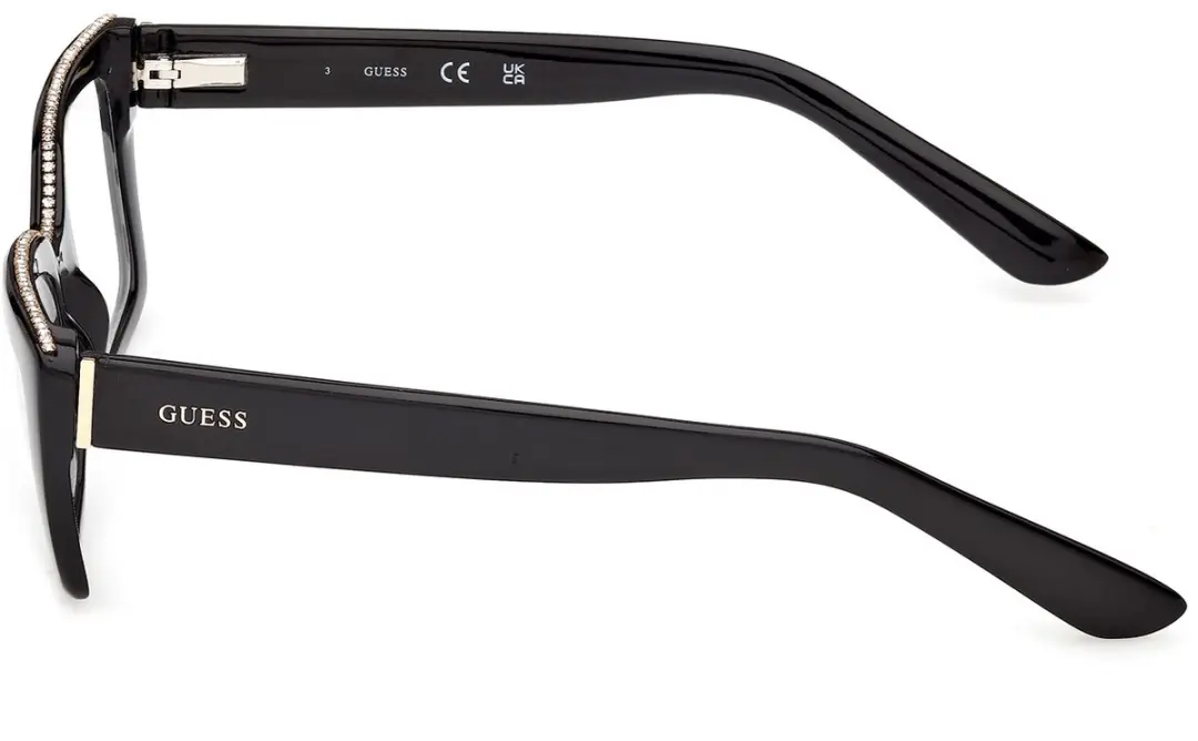 Guess GU50360 Brilmonturen - Shiny Black - afbeelding 3 van 4
