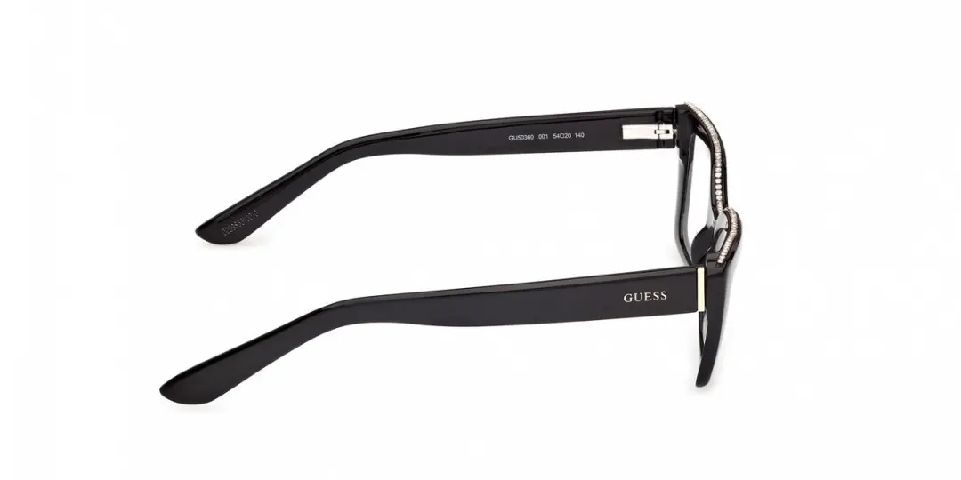 Guess GU50360 Brilmonturen - Shiny Black - afbeelding 4 van 4