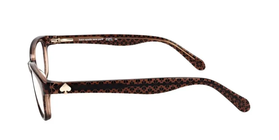 Kate Spade Brylie Brilmontuur - Transparent Brown Honey