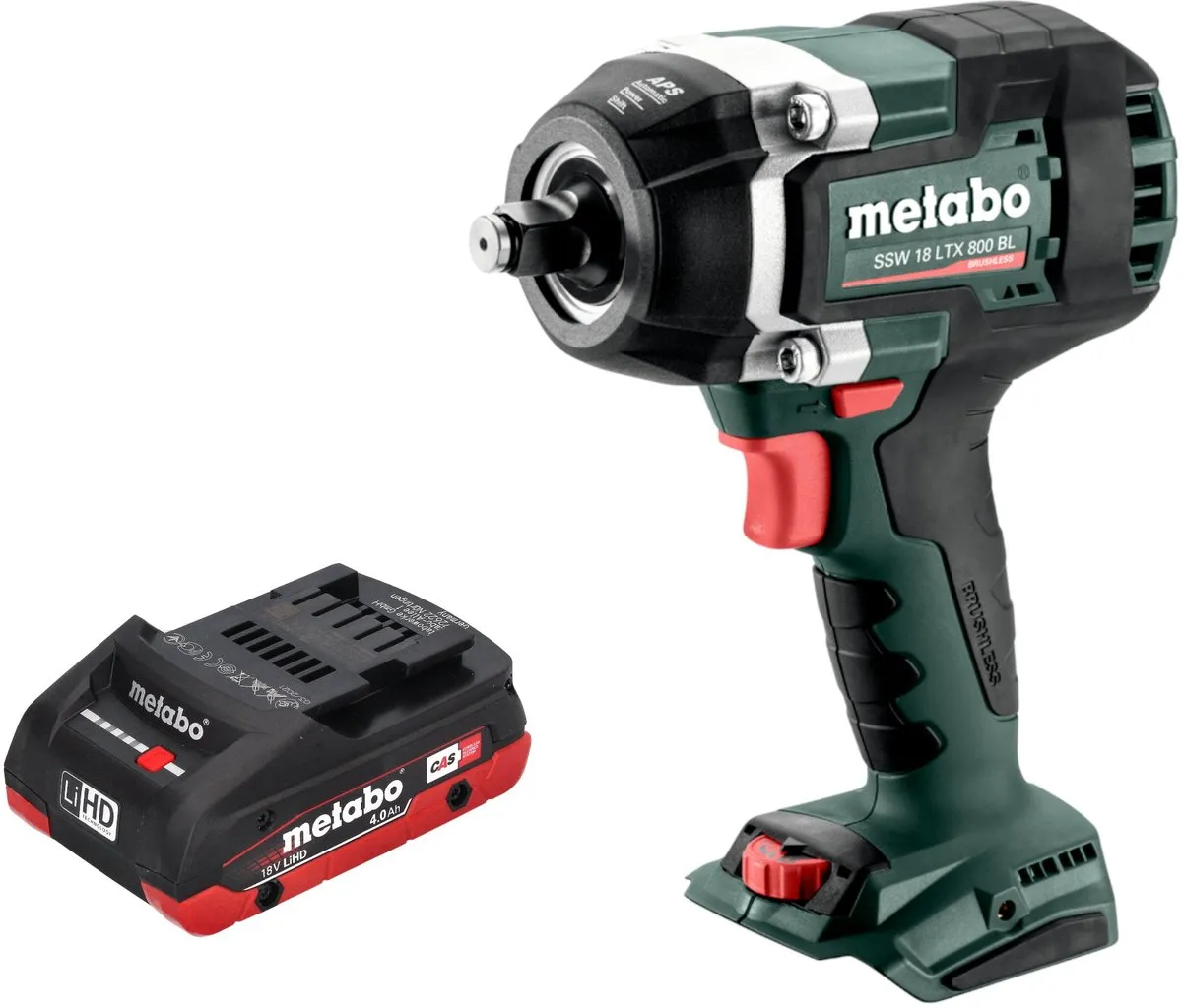 Metabo SSW 18 LTX 800 BL Slagmoersleutel 800Nm
