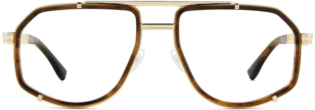 Dsquared2 D2 0191 Brilmontuur - Brown horn