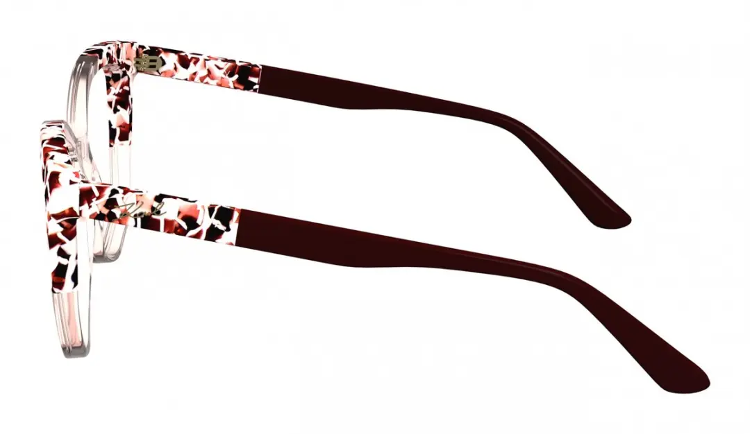 Karl Lagerfeld KL6154 Brilmontuur - Roze/Marble Rose - afbeelding 3 van 4