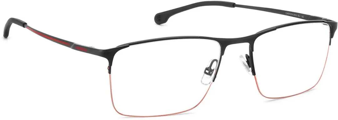 Carrera 8906 Brilmonturen - Matte black red