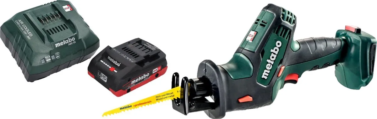 Metabo SSE 18 LTX Compact Reciprozaag 18V