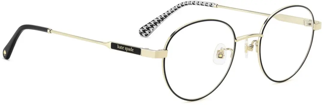 Kate Spade Jordy Brilmontuur - Gold Black