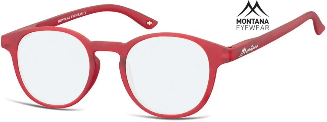 Montana Eyewear BLF52B Leesbril +2.50 Rood