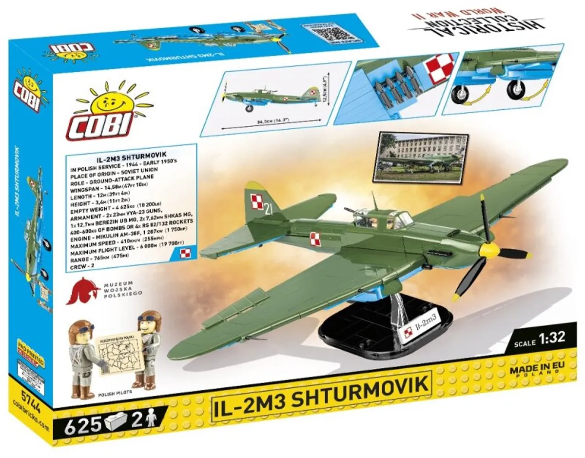 Cobi IL-2M3 Shturmovik COBI-5744 - 625 Stukken