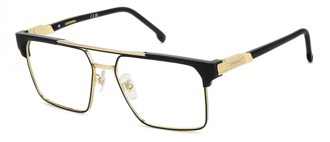 Carrera 1140 Gold Black Brilmonturen