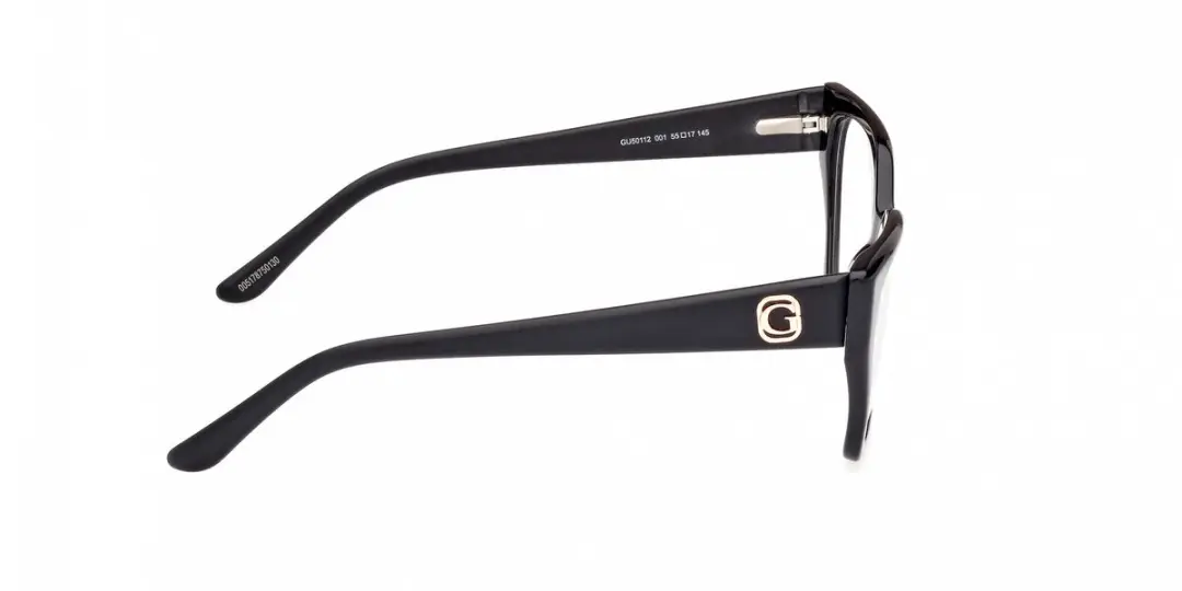 Guess GU50112 Brilmontuur - Shiny Black