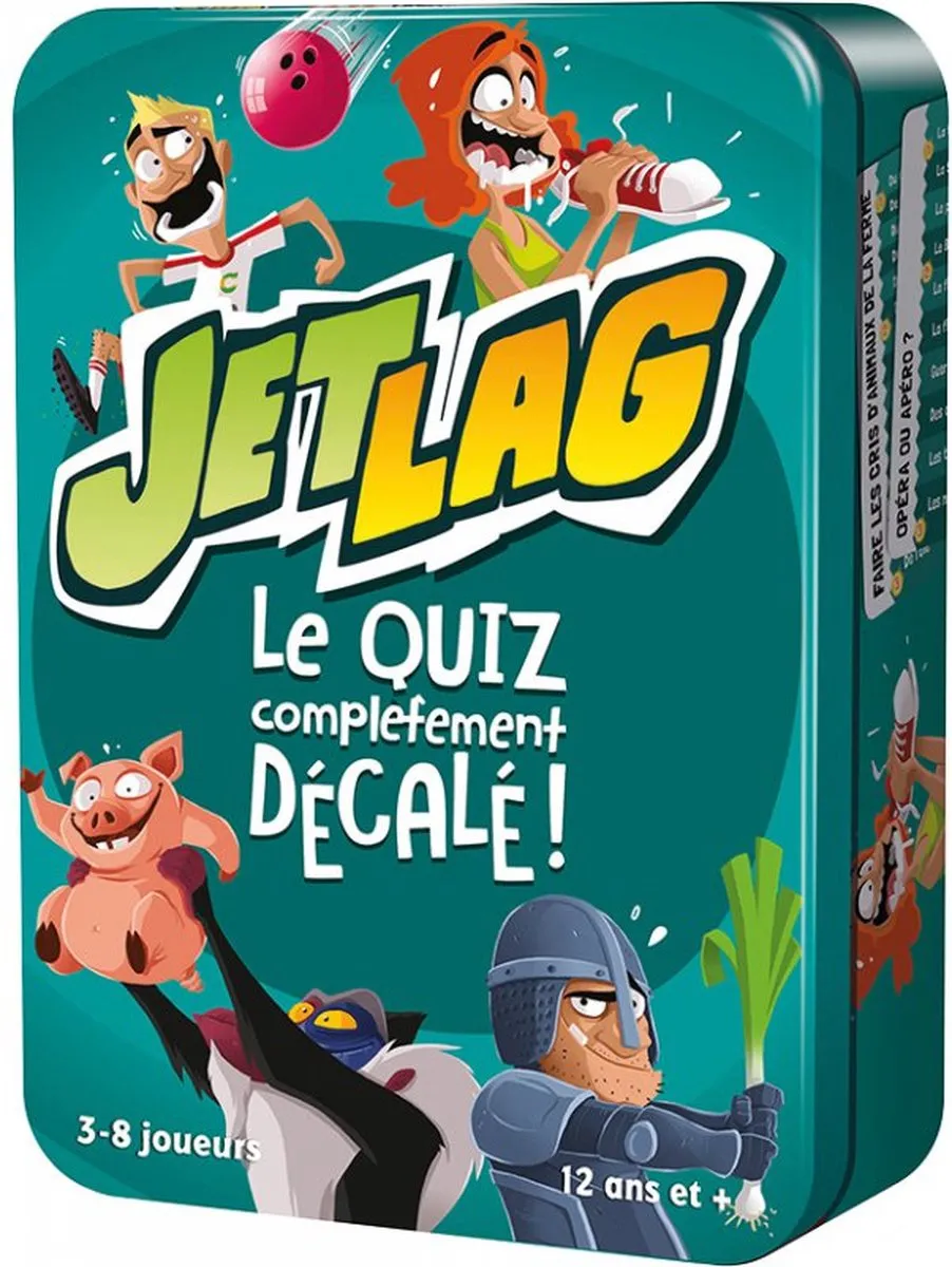 Asmodee JetLag Bordspel - 3-8 Spelers