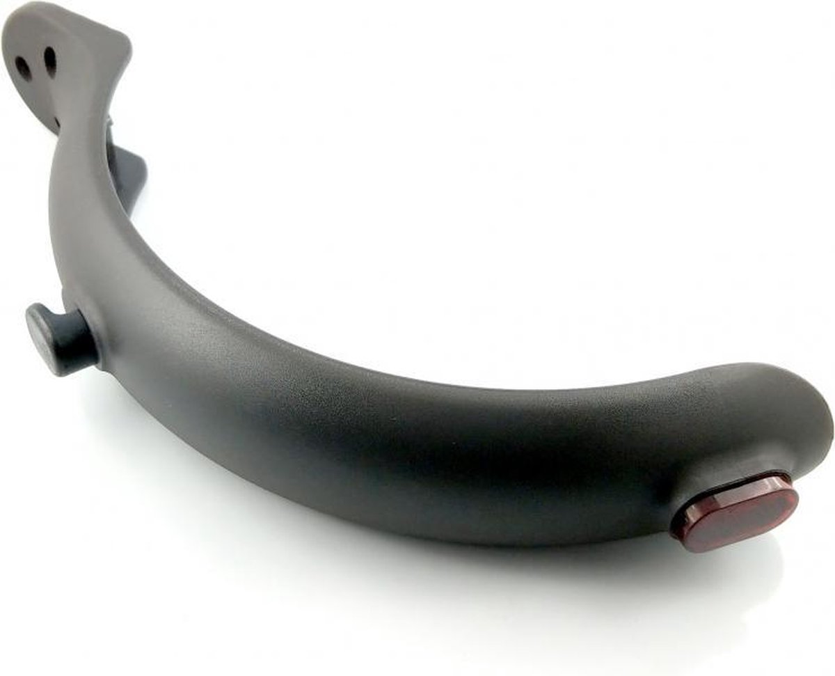 Spatbord met achterlicht voor Xiaomi Mija M365 (PRO) - Achter spatbord - M365 Accessoires - Achterlicht - Remlicht - Zwart