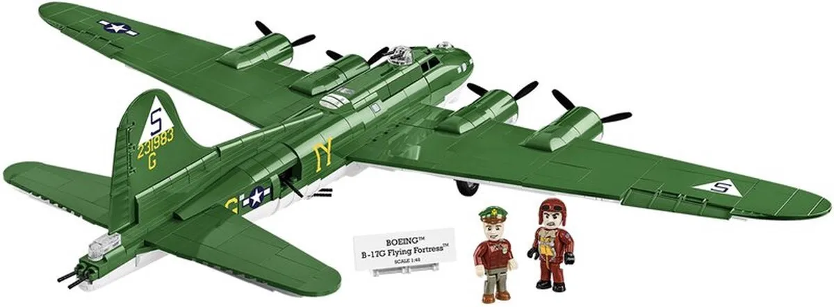 Cobi Boeing B-17G Vliegend Fort Bouwset 1210-delig - Meerkleurig