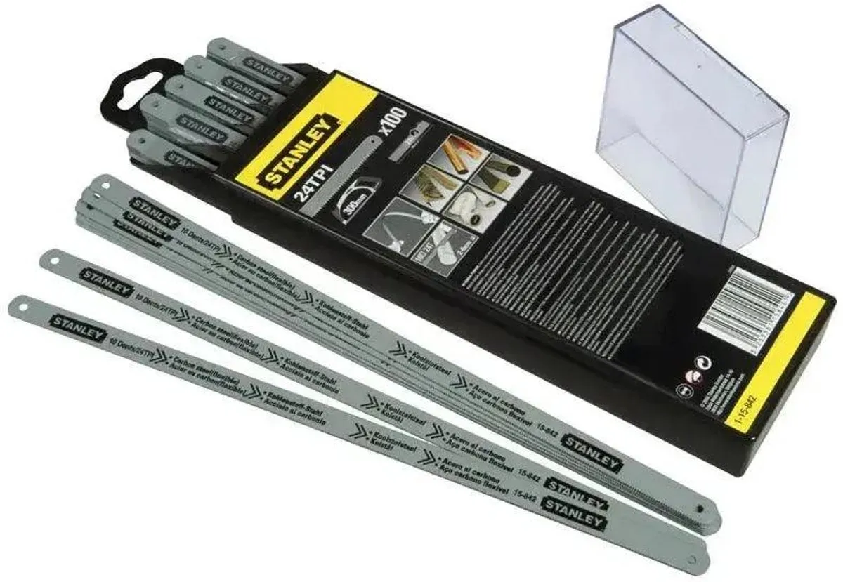 Stanley Metaalzaagblad 300mm 24T/inch - 5 Stuks