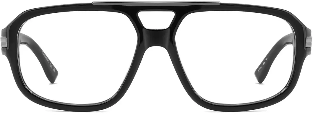 Dsquared2 D2 0199 Brilmontuur - 56/16/145 - Black dark ruthenium