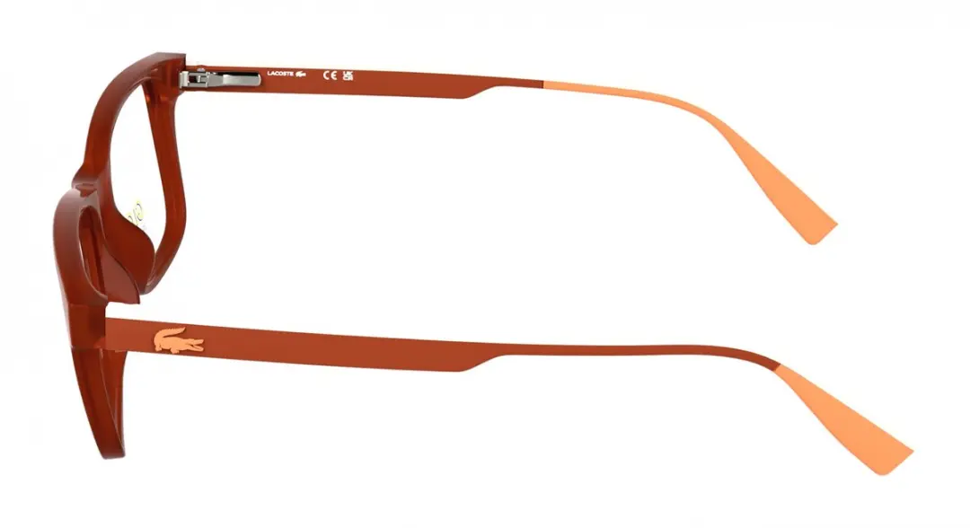 Lacoste L3665 Brilmontuur - Transparent Dark Orange Lumi
