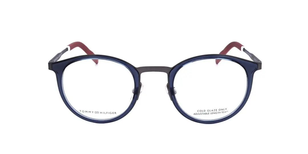 Tommy Hilfiger TH-1845-PJP Heren Brilframe - Blauw Ø49mm