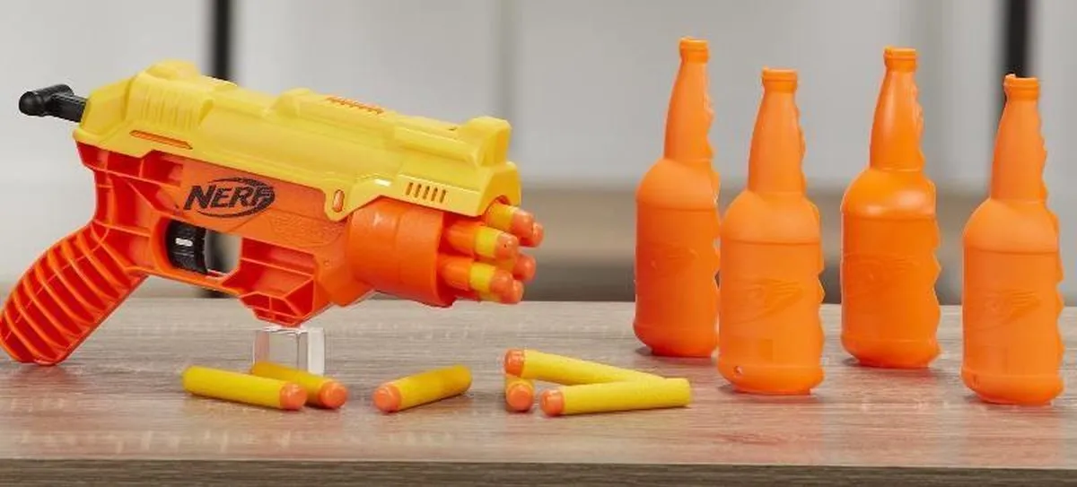 Nerf Alpha Strike Cobra RC-6 Target Set - Oranje