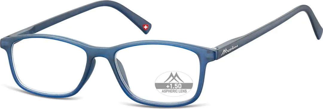 Montana Leesbril MR51A Rechthoekig Blauw +2.00