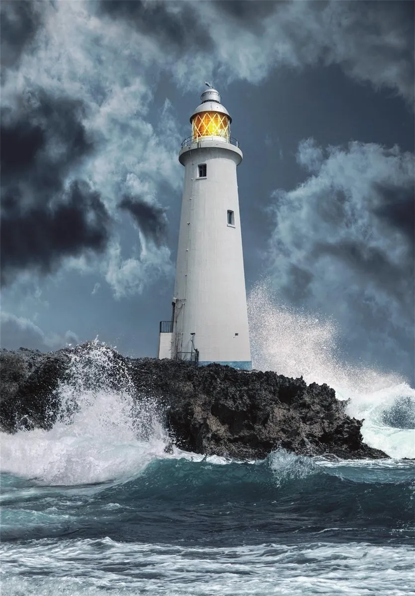 Clementoni Vuurtoren in de Storm Puzzel 1000 Stuks - Multikleur