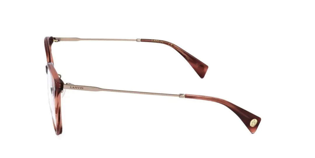 Lanvin LNV621SA Brilmontuur - Red horn