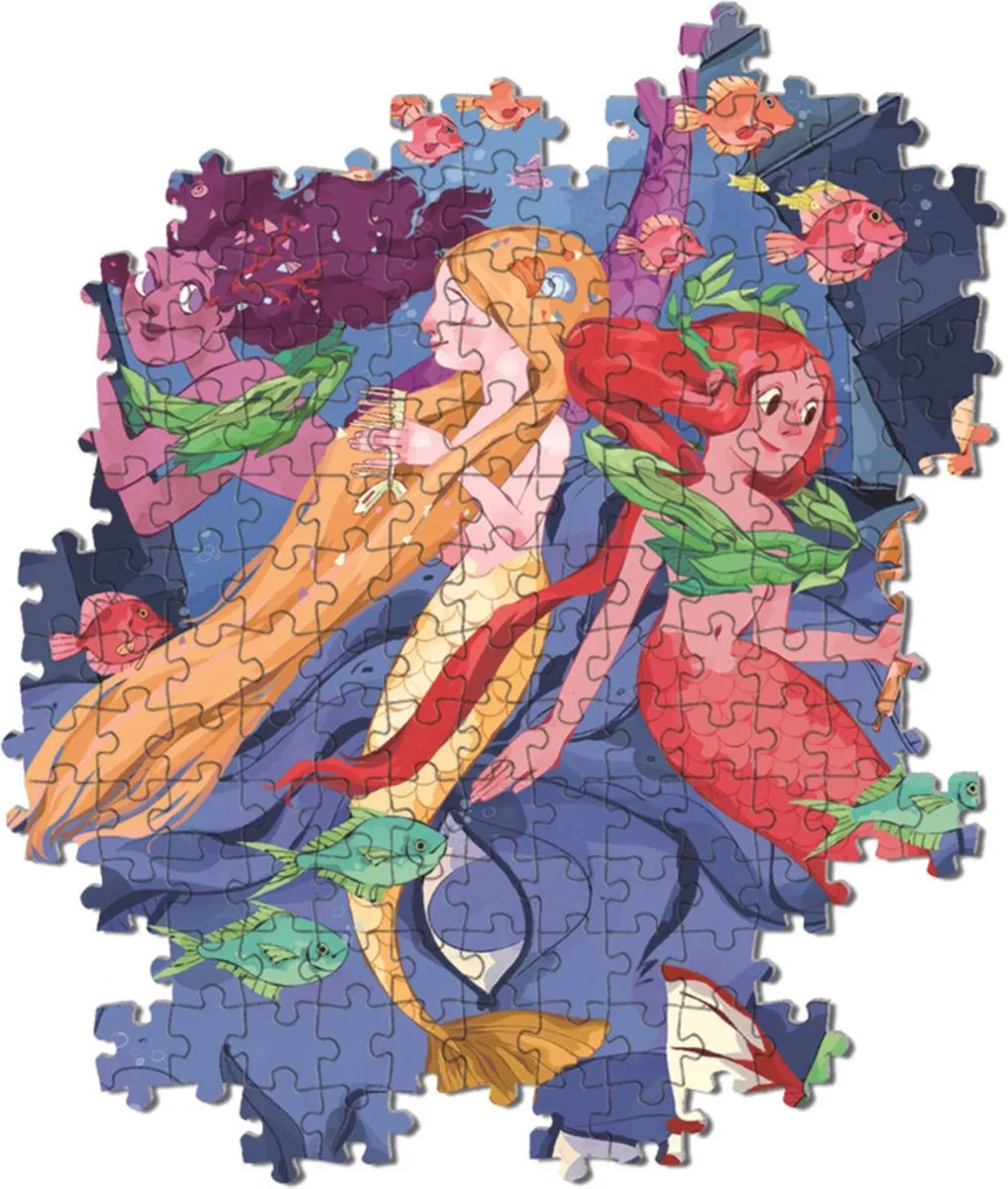 Clementoni Mermaids Puzzel 180 Stuks - Multicolor