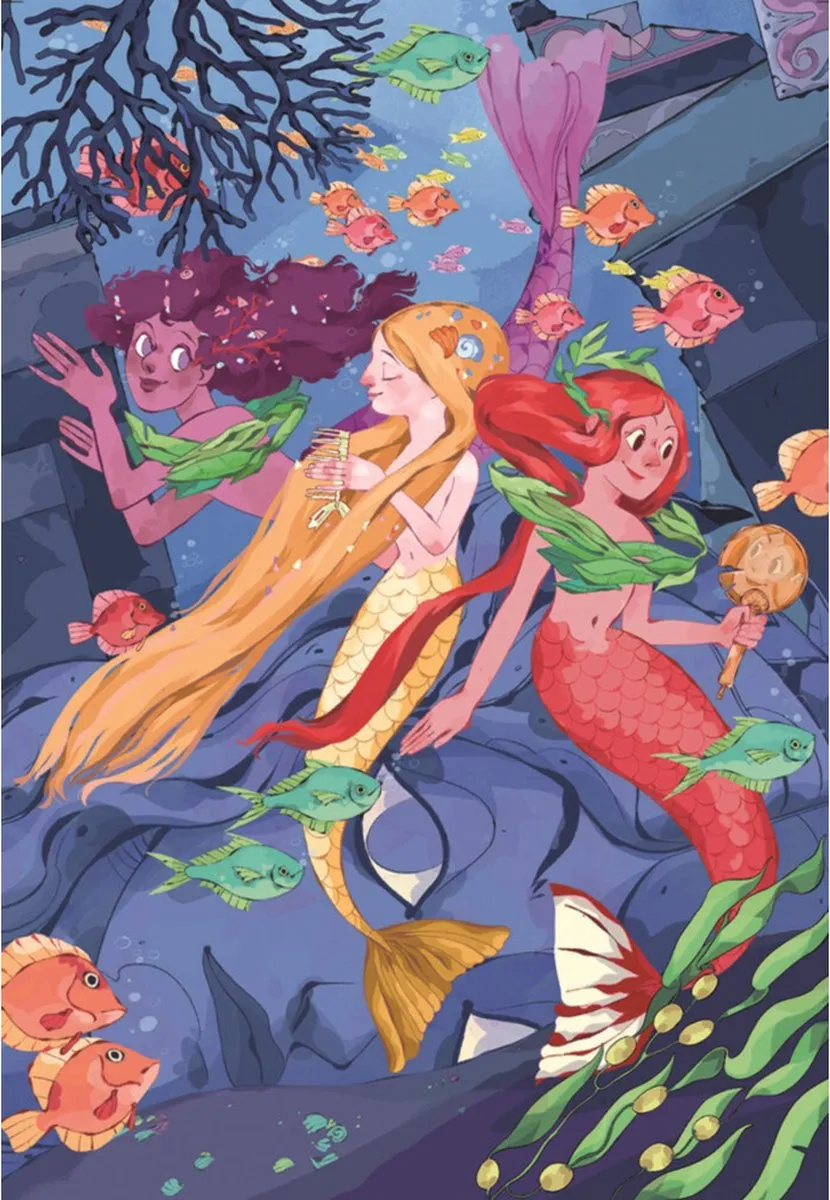 Clementoni Mermaids Puzzel 180 Stuks - Multicolor
