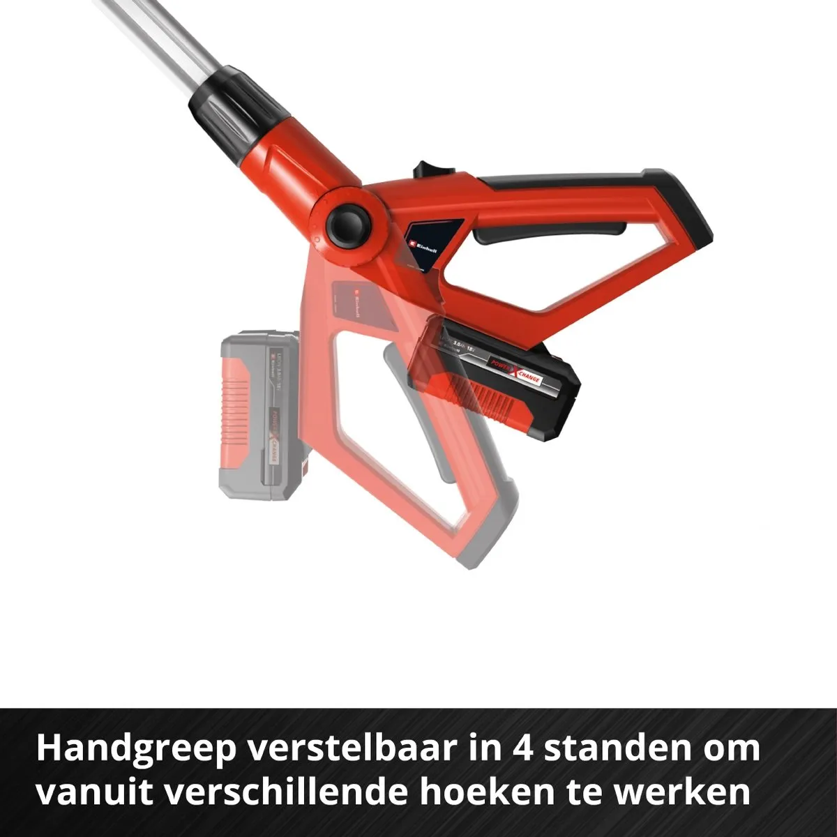 Einhell Accu Tuin-Multitool GE-HC 18 Li T Kit 3410800 - 18V