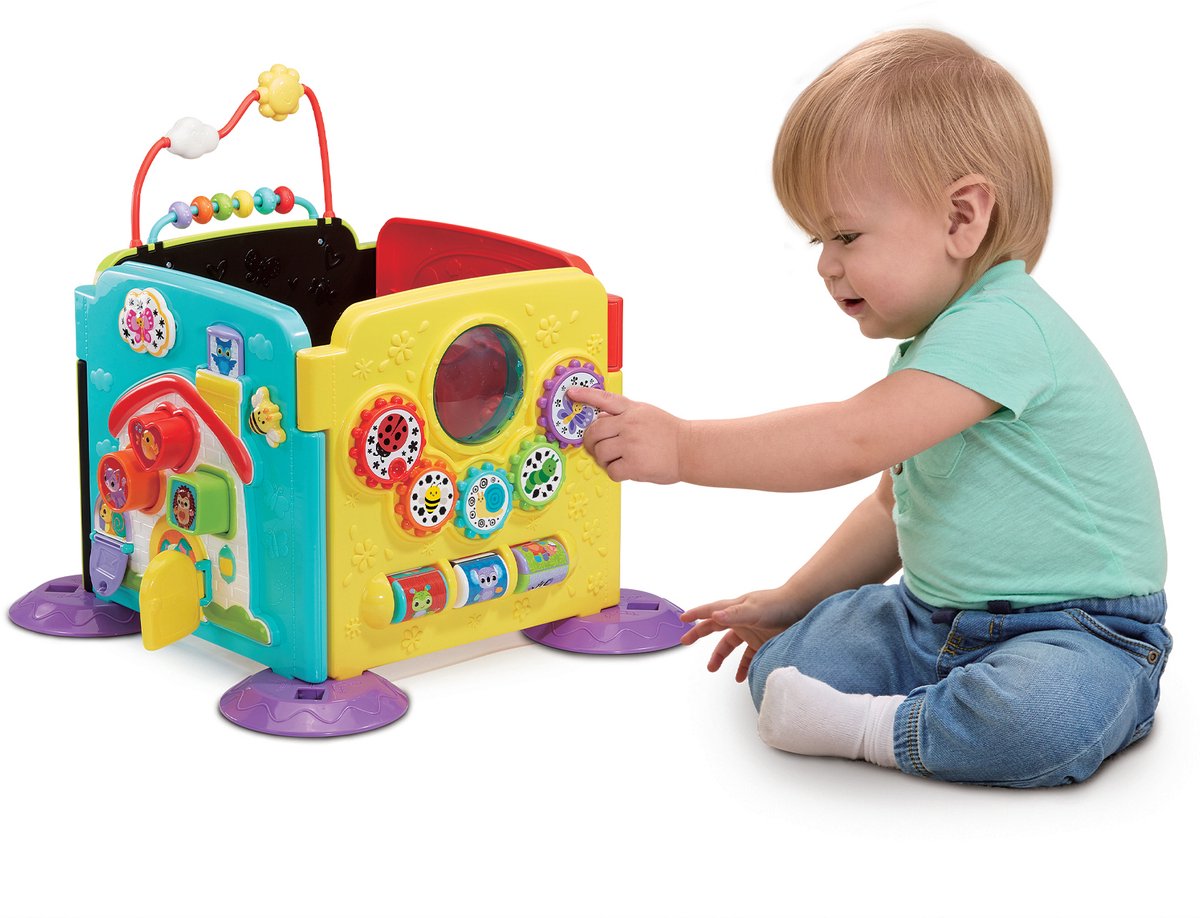 VTech Baby SUPER CENTRE D'ACTIVITÉS MODULABLE, 0,5 jaar, Batterijen vereist, AA, Kunststof, Meerkleurig