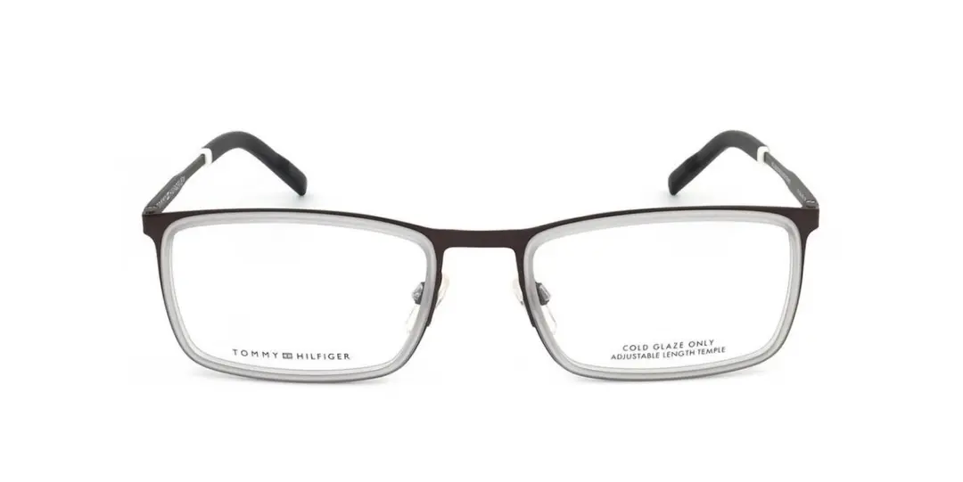 Tommy Hilfiger TH-1844-4VF Heren Brilframe - Matte grey brown